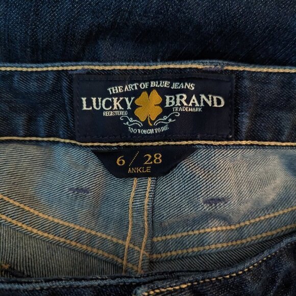 Lucky Brand Jeans Lola Skinny 6 28 - Picture 5 of 8